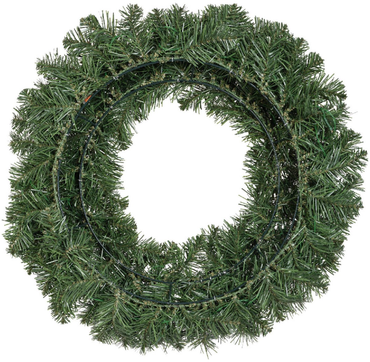 Indoor and Outdoor 60cm Battery Operated Imperial Wreath 50 LED Warm White by Kaemingk - Mill Race Garden Centre