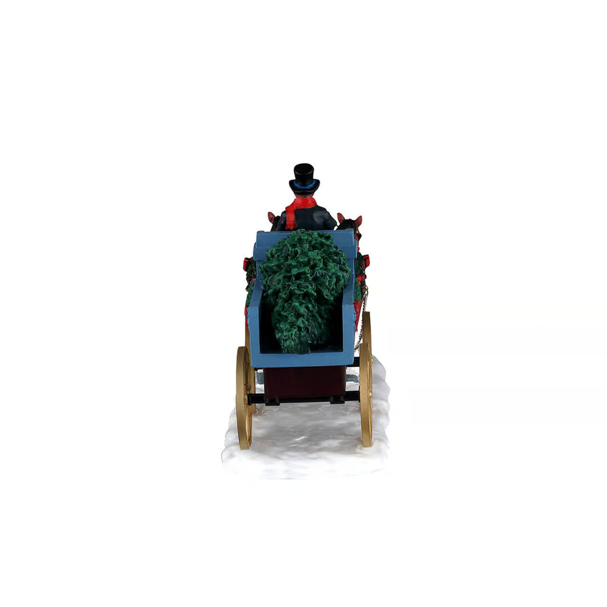 Lemax Christmas Village table accent featuring festive holiday scene with detailed buildings and winter decorations.