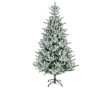 7ft / 210cm Everlands Allison Pine Snowy Artificial Christmas Tree by Kaemingk