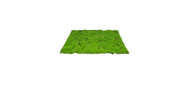 My Village Artificial Moss Mat Green Medium 70X50cm - Mill Race Garden Centre