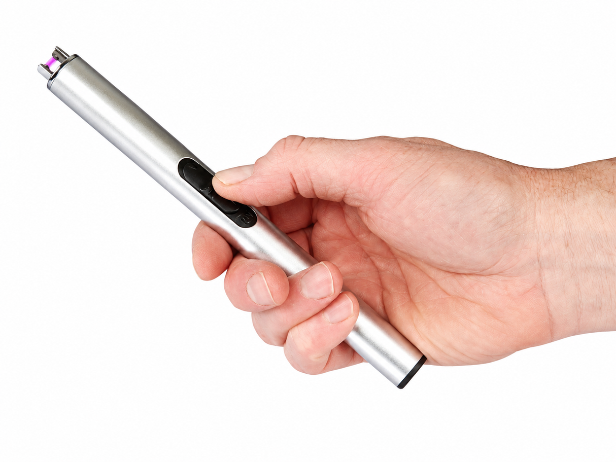 Creative Products Electric Plasma Lighter – Windproof Rechargeable Micro-USB Candle & BBQ Lighter