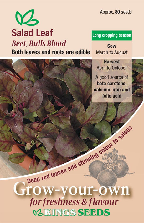 Beetroot Bulls Blood - Mill Race Garden Centre