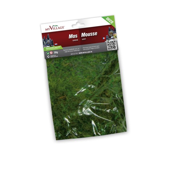 My Village Green Moss – 30g Bag Natural Landscaping Accent