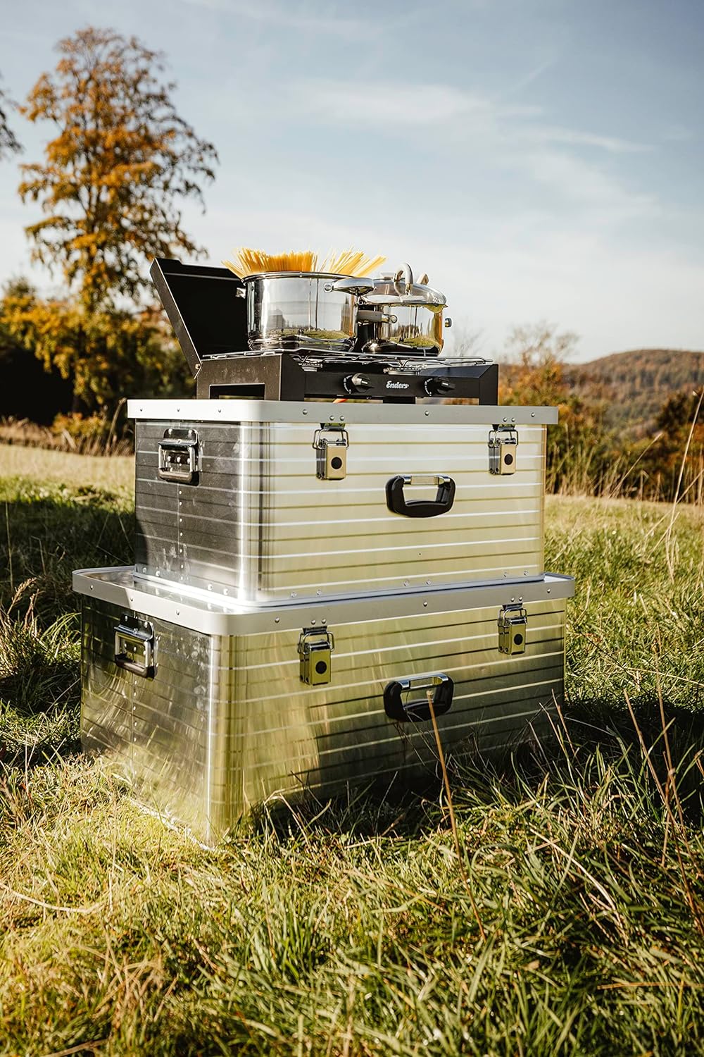 Enders Toronto XXL (130 l) Aluminium Box - Mill Race Garden Centre