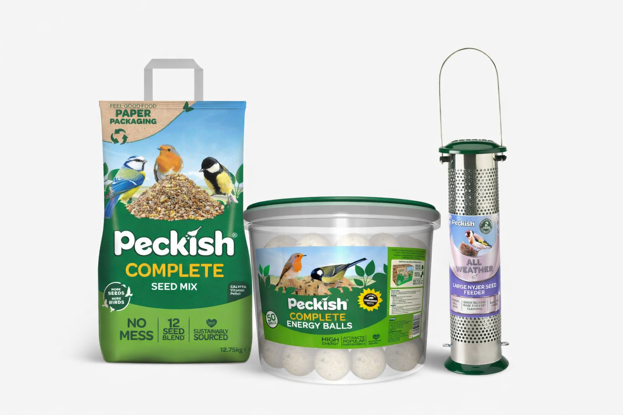 Peckish Serious Bird Feeder Pack Bundle