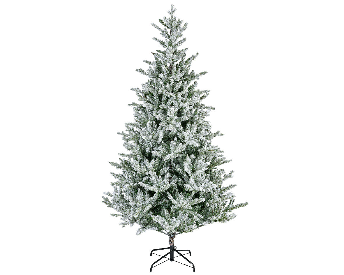 6ft / 1.8m Allison Pine Snowy Artificial Christmas Tree