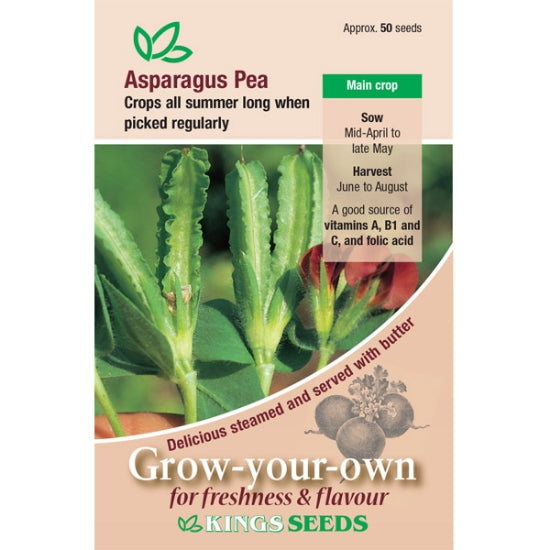 Asparagus Pea by Kings Seeds