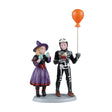 Lemax Spooky Town Carnival Companions figurines featuring spooky characters for Halloween display.