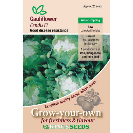 Cauliflower Cendis F1 - Mill Race Garden Centre