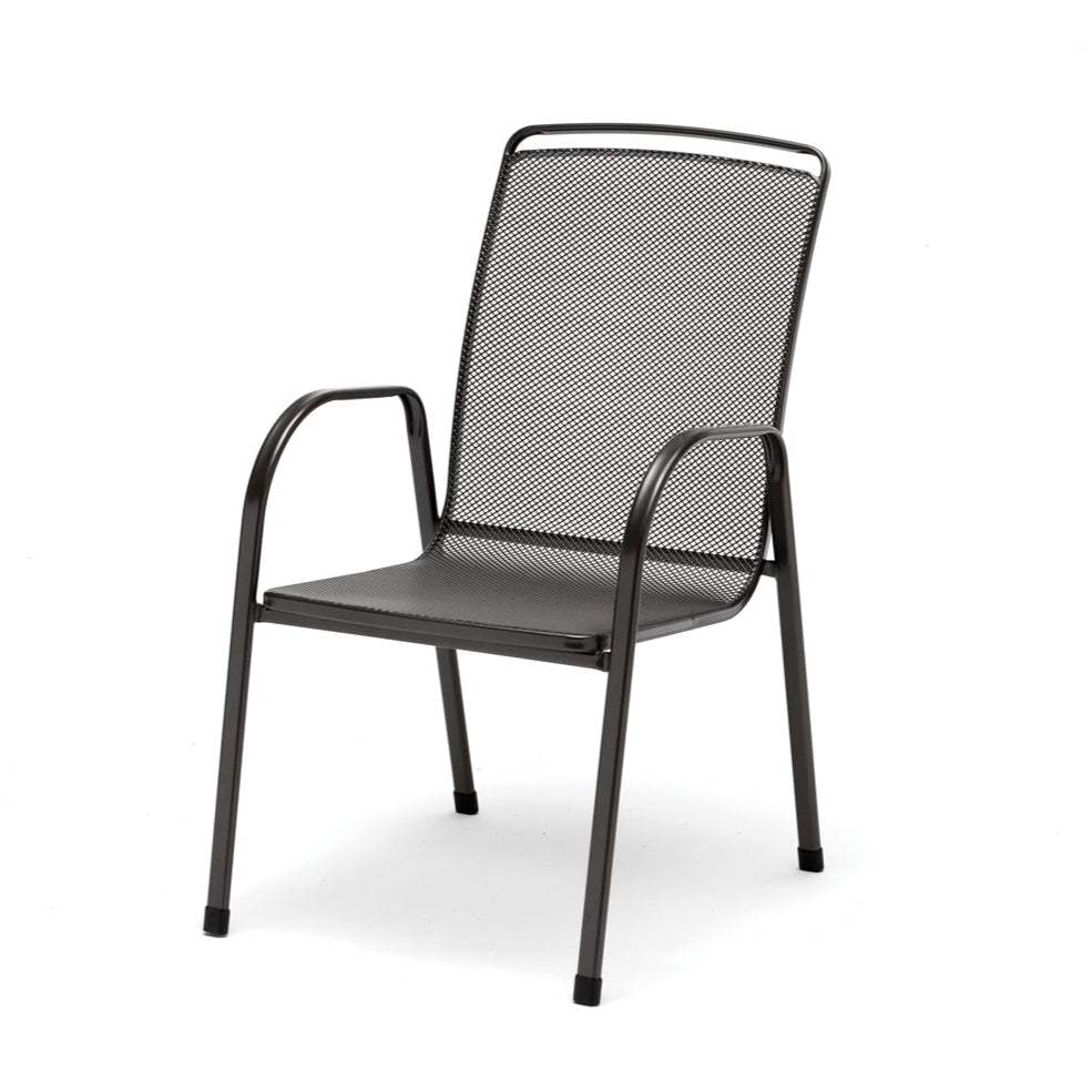 Kettler Savita Stacking Chair Iron Grey