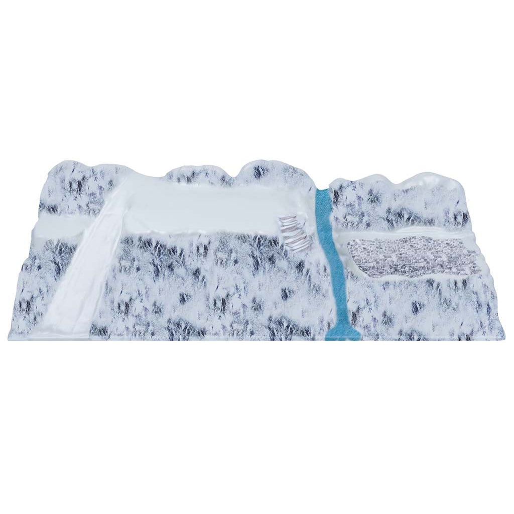 Christmas Village Base Twin Valley B – Modular Indoor Landscape Display (78 cm × 25 cm)