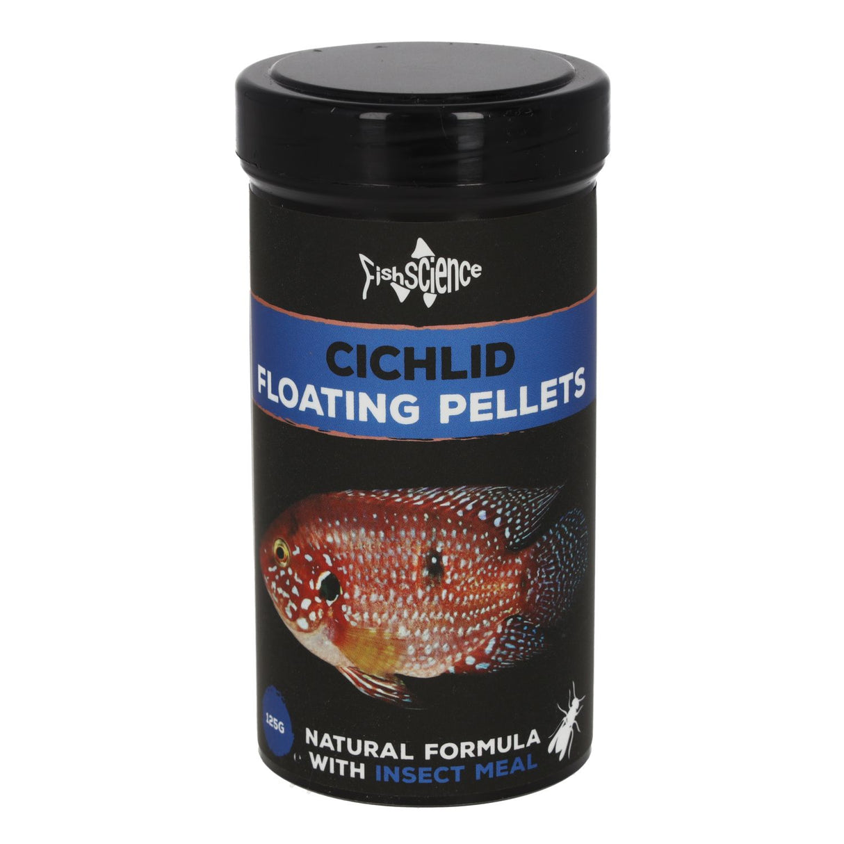 FishScience Cichlid Floating Pellets 125g - Mill Race Garden Centre