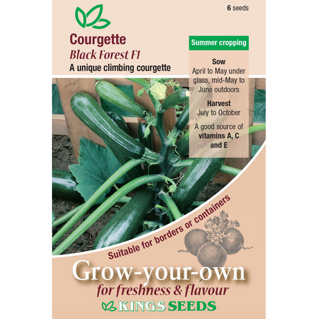Courgette Black Forest F1 - Mill Race Garden Centre