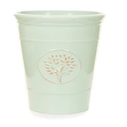 Green Creekwood 30cm Blenheim planter, outdoor garden plant pot with a classic design, suitable for indoor and outdoor use.
