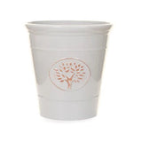 Grey Creekwood 40cm Blenheim planter, outdoor and indoor garden pot with a classic design, perfect for plants and flowers.