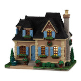 Lemax Dubois Residence illuminated building from the Lemax Christmas Village collection, featuring a cozy, festive holiday scene.