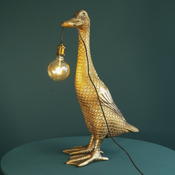 WERNS® Ducky Gold Floor Lamp
