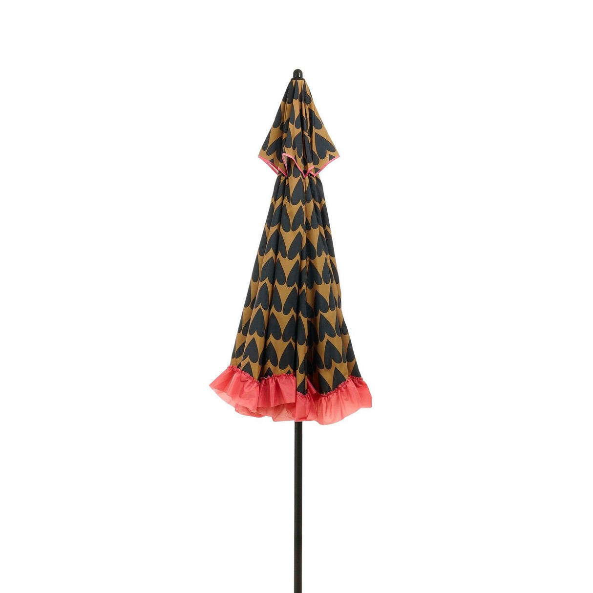 Edelman Mitchell Parasol with Fringe – Black