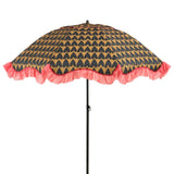 Edelman Mitchell Parasol with Fringe – Black