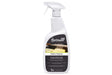 Hartman fabric cleaner spray for outdoor furniture cushions, showing a 750ml bottle of fabric cleaning spray on a cushion.