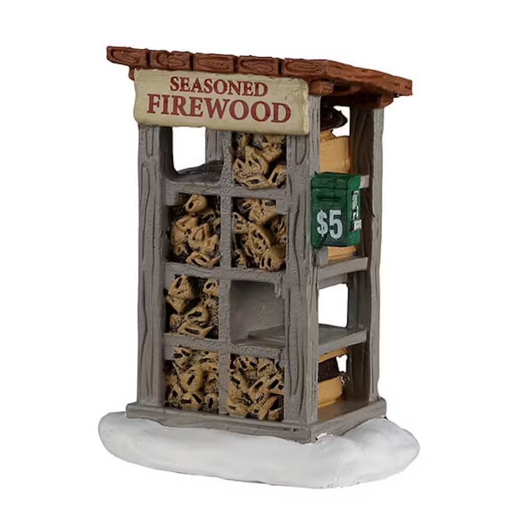 Firewood For Sale Lemax Christmas Village Accessory - Mill Race Garden Centre