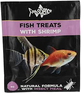 Fish Science Fish Treats with Shrimp 9g Sachet - Mill Race Garden Centre