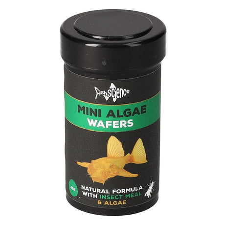 FishScience Mini Algae Wafers 45g - Mill Race Garden Centre