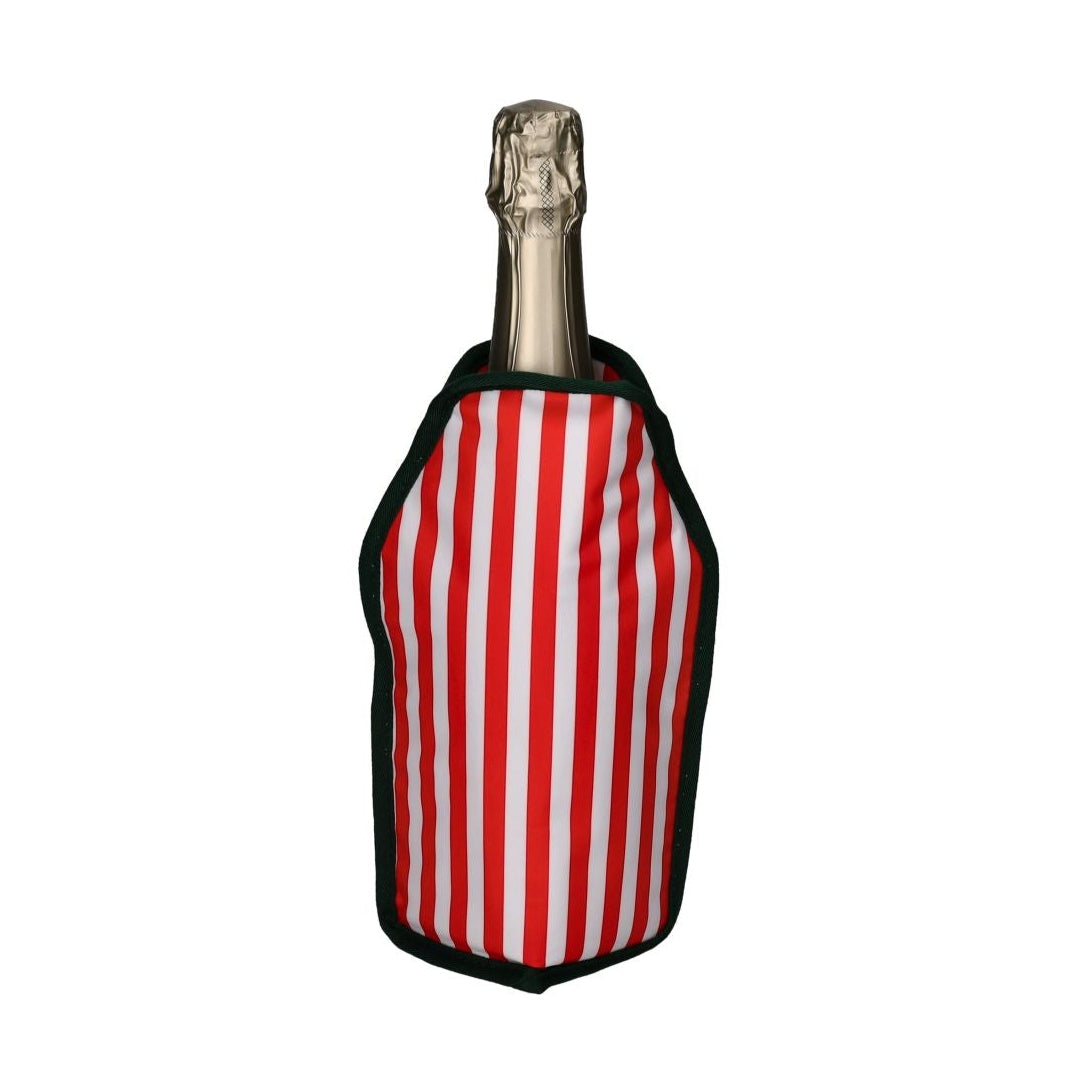 Gift Company Froid Cooling Sleeve with La Dolce Vino Italia design, perfect for keeping wine bottles chilled.
