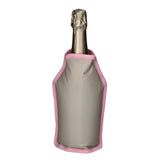 GiftCompany Froid Cooling Sleeve with champagne bottle design, enhances wine chilling, made of durable, stylish material.