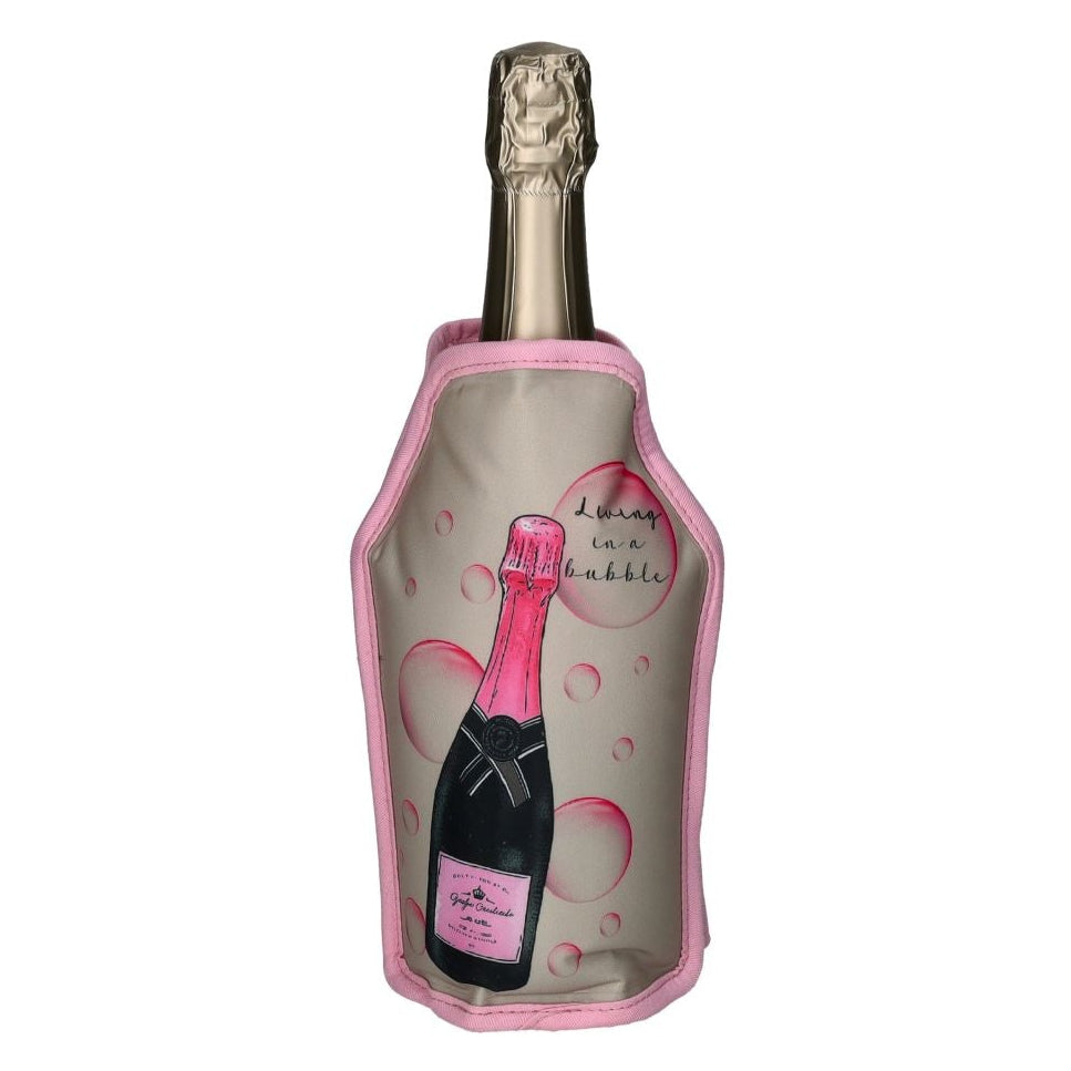 GiftCompany Froid cooling sleeve with champagne bottle design, insulating wine or champagne bottles for keeping beverages chilled.