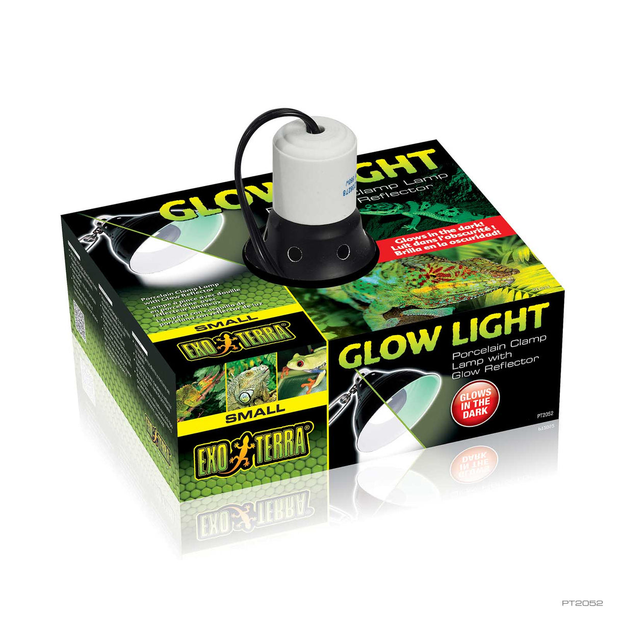 Exo Terra Glow Light Holder Reflector Small 14cm - Mill Race Garden Centre
