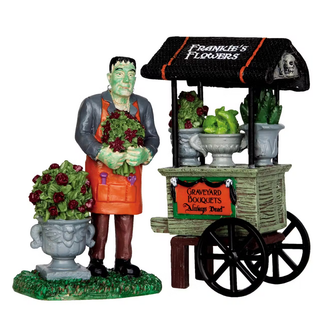 Graveyard Bouquets Set Of 2 Lemax Spooky Town Figurine - Mill Race Garden Centre