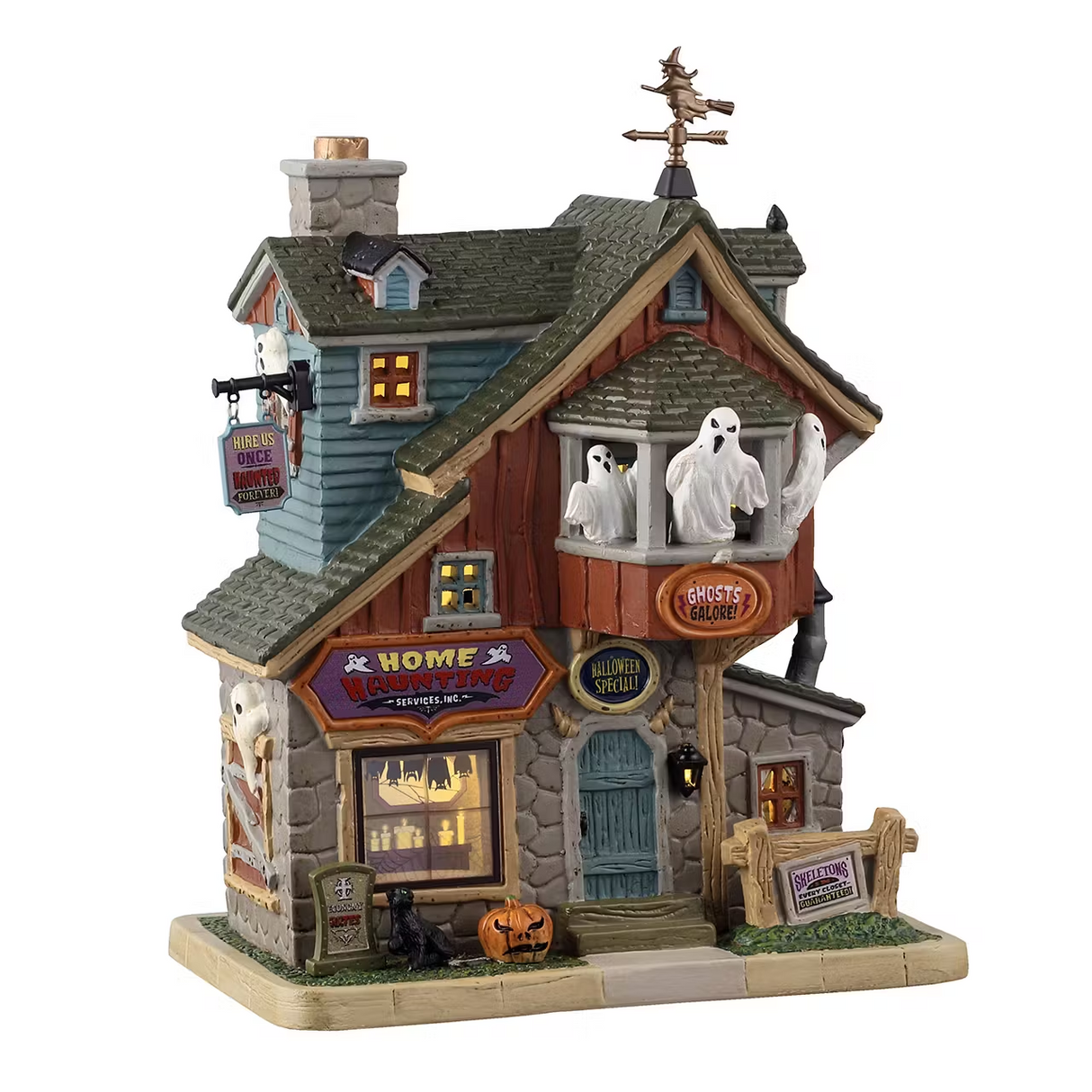 Home Haunting Service Inc. Adaptor 100 Ma (Black) Lemax Spooky Town Illuminated Building - Mill Race Garden Centre