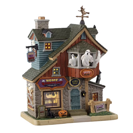 Home Haunting Service Inc. Adaptor 100 Ma (Black) Lemax Spooky Town Illuminated Building - Mill Race Garden Centre