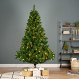 7ft Pre-Lit Imperial Pine Artificial Christmas Tree by Kaemingk