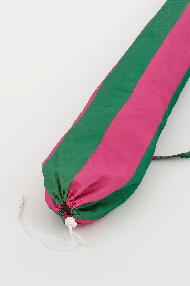 In The Mood Collection Osborn Parasol – Green & Pink Stripes