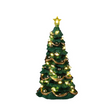Lemax Christmas village tree with clear lights, Joyful Christmas Tree, 4.5V, decorative holiday tree for festive displays