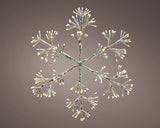 78cm LED Warm White Outdoor Starburst Snowflake by Lumineo