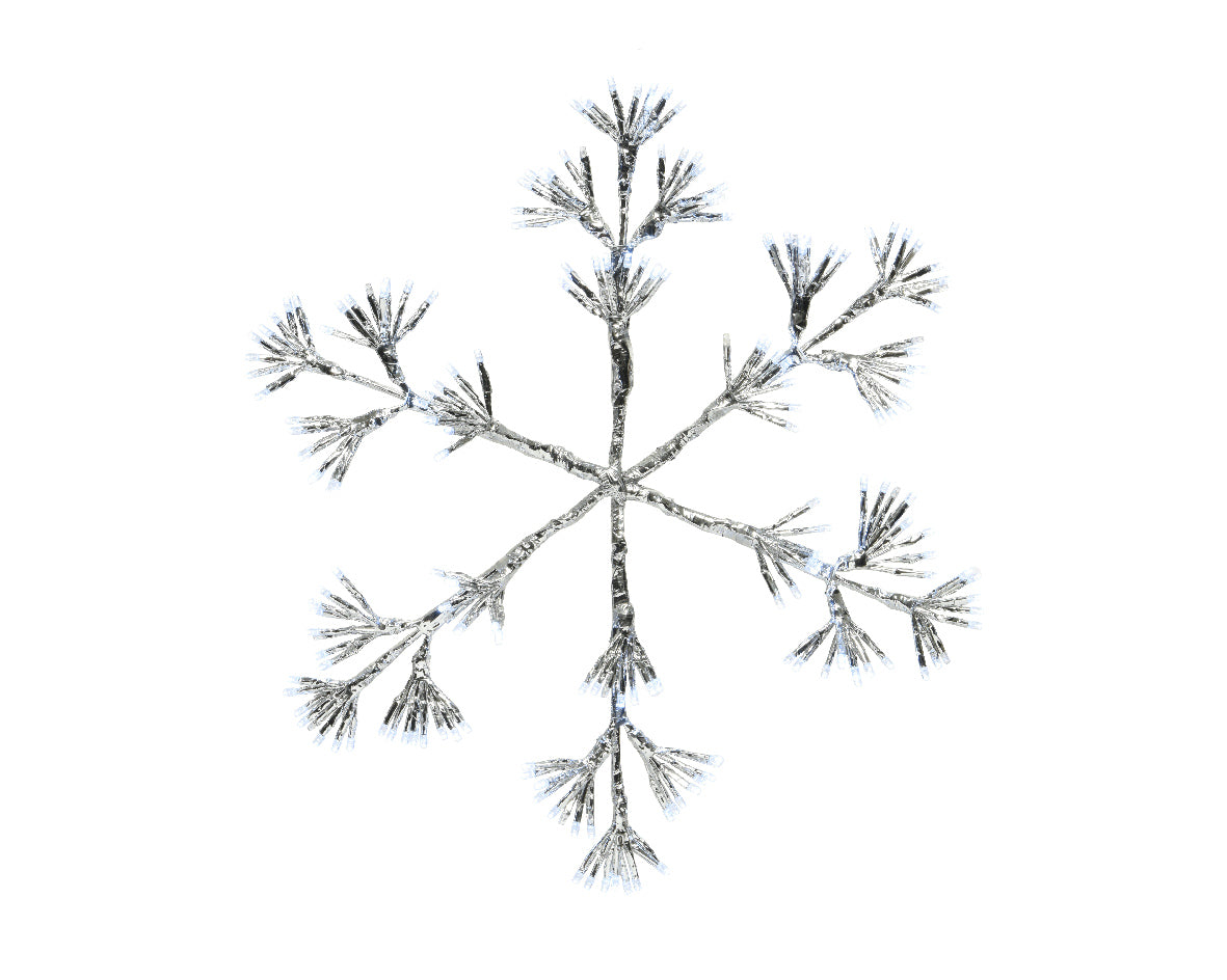 78cm LED Warm White Outdoor Starburst Snowflake by Lumineo