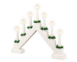 LED White Candle Bridge Window Lights by Kaemingk