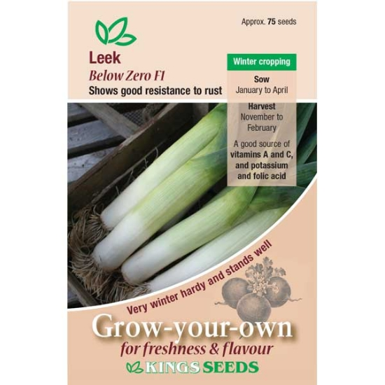 Leek Below Zero F1 - Mill Race Garden Centre