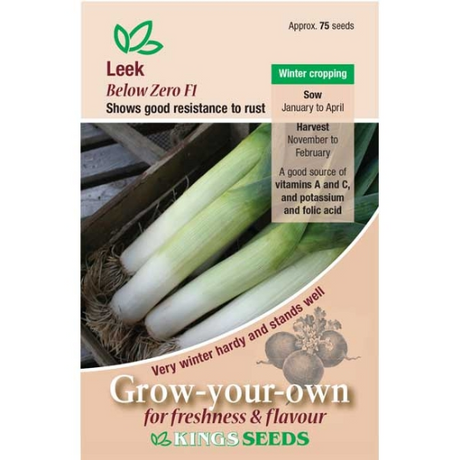 Leek Below Zero F1 - Mill Race Garden Centre