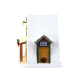 Lift Ticket Booth Lemax Christmas Village Table Accent