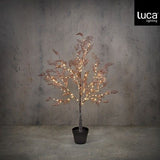Luca Lighting Artificial Lighted Tree in Pot 150 LEDs with Timer – 120cm Outdoor Decoration