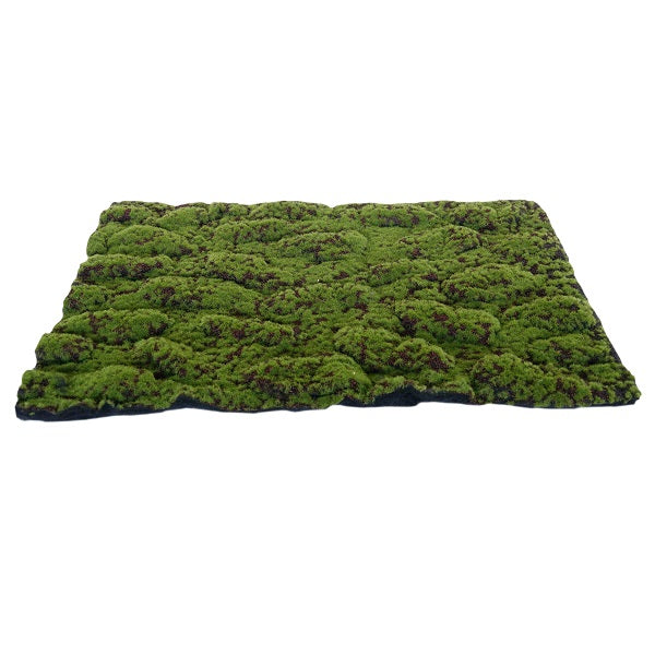 My Village Moss Mat Medium Green and Brown 70X50Cm - Mill Race Garden Centre