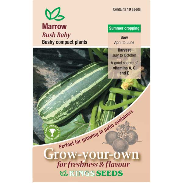 Marrow Bush Baby - Mill Race Garden Centre