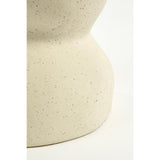 Mica Decorations Screw Side Table – White Ceramic
