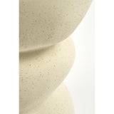 Mica Decorations Screw Side Table – White Ceramic