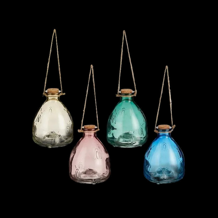 Mica Decorations Glass Wasp Trap – Assorted Colours