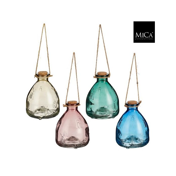 Mica Decorations Glass Wasp Trap – Assorted Colours